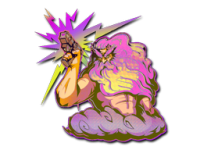 Sticker Zeusception (Holo)